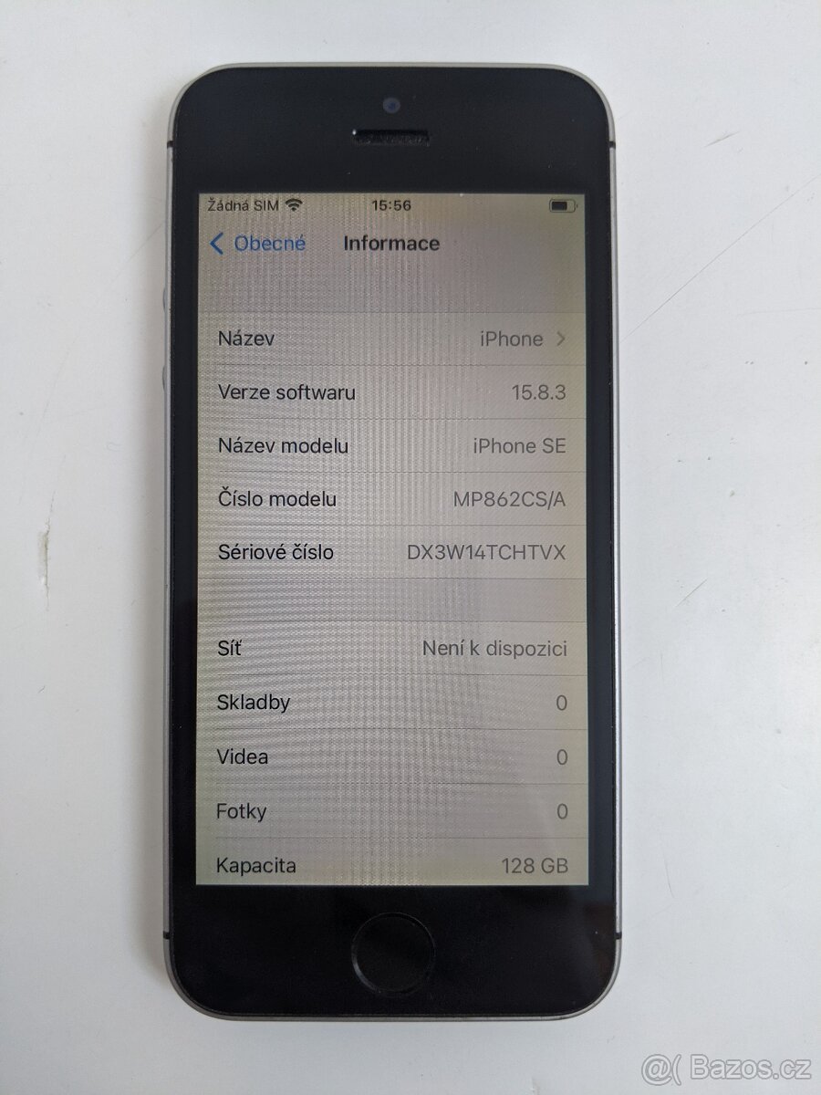 iPhone SE(2016) 128gb black. Záruka 6 měsíců - 4
