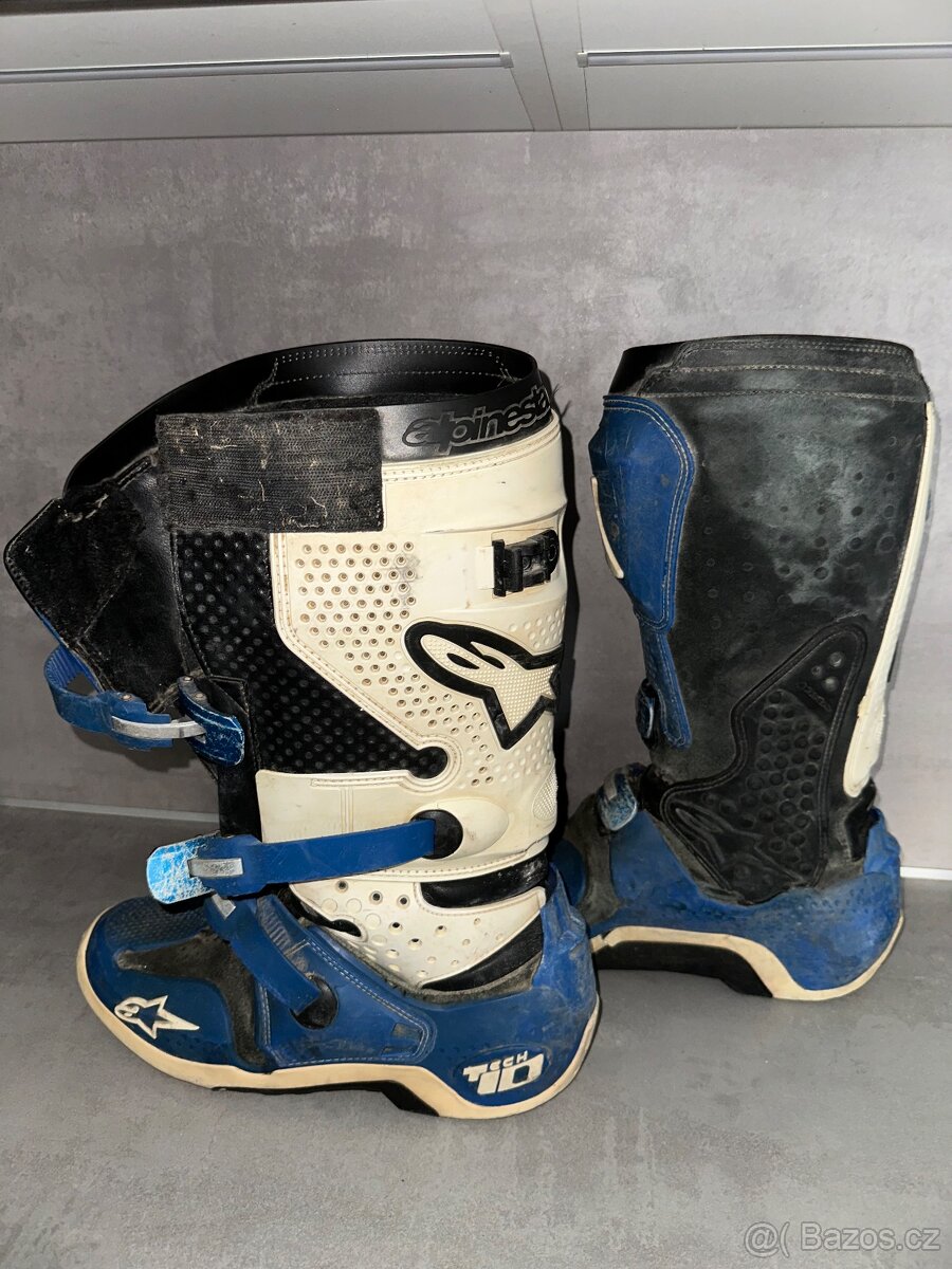TOP Motokrosové boty ALPINESTARS Tech 10 - 4