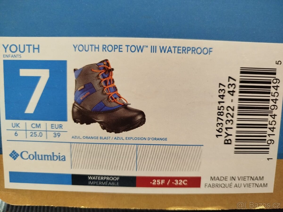 Dětské zimní boty Columbia - 4