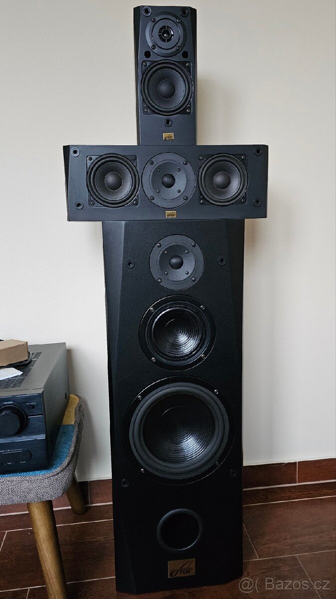 Prodám domácí kino Yamaha s reproduktory TVM - 4