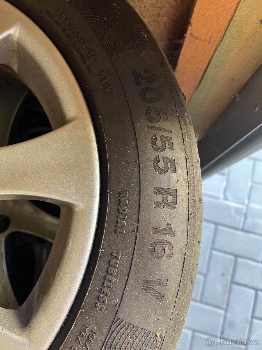 Prodam letni kola s alu na skoda octavia - 4