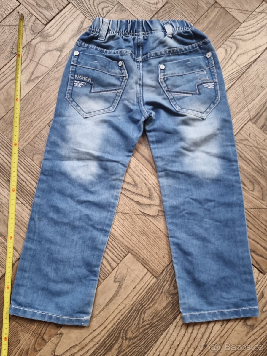 Džíny rifle kalhoty dámské dívčí - 4