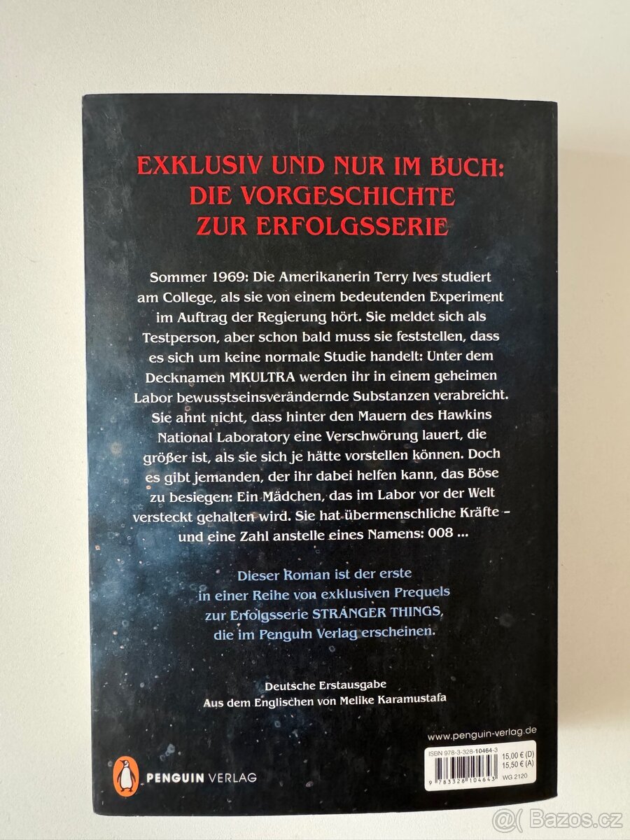 kniha Stranger Things - Suspicious minds - německy - 4