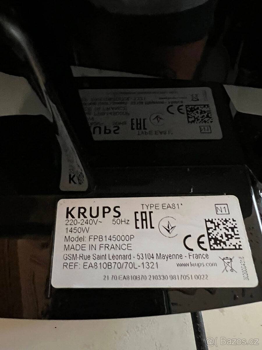 AUTOMATICKÝ KÁVOVAR KRUPS EA81 (Essential) - 4