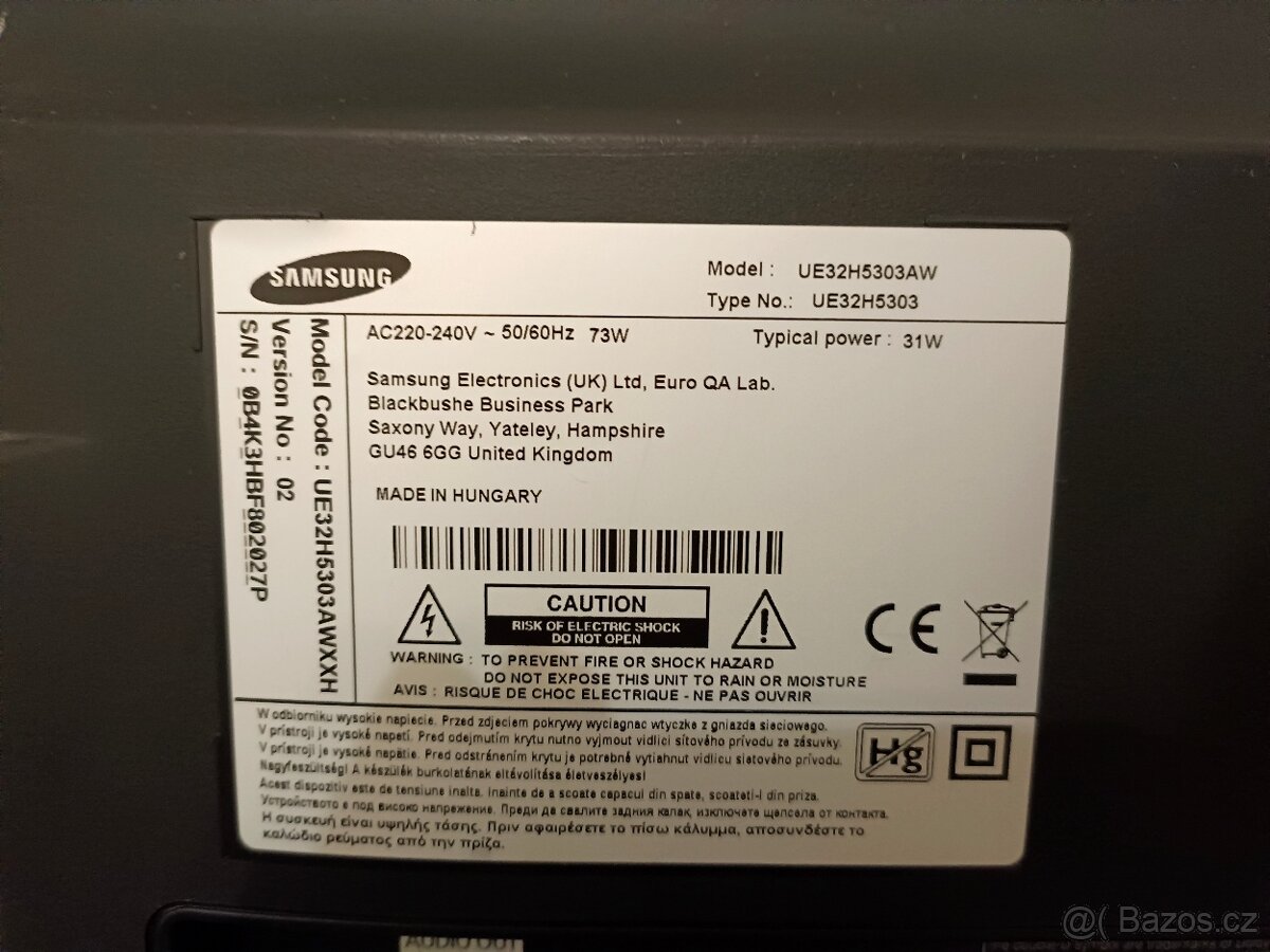 Televize Samsung 32" - 4