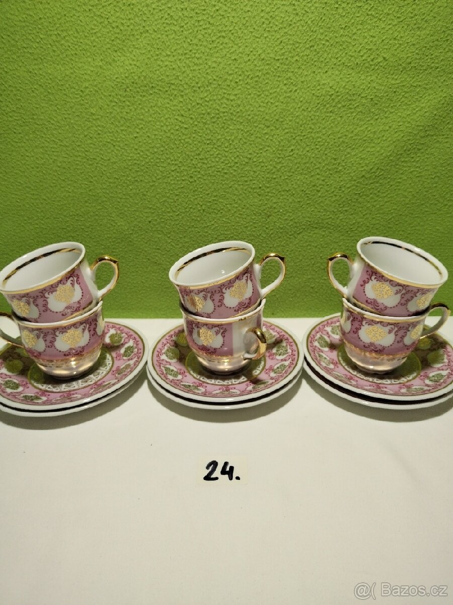 Porcelánová čajová souprava EV24 - 4