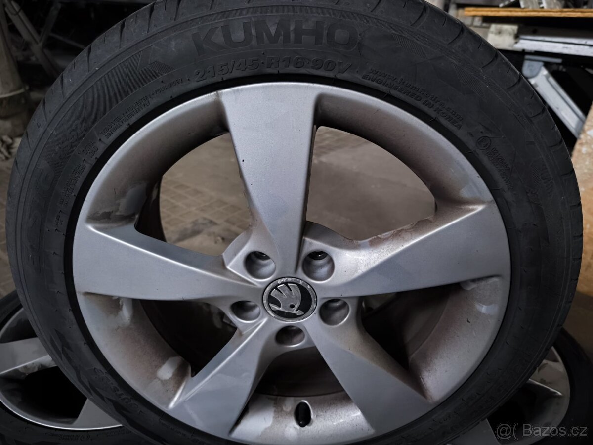 215/45 R16 90V Kumho letní bez disků - 4