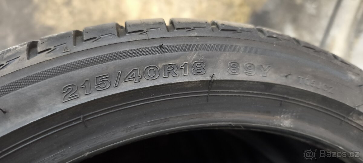 Letní pneu 215/40/18 89Y Bridgestone Turanza T005 - 4