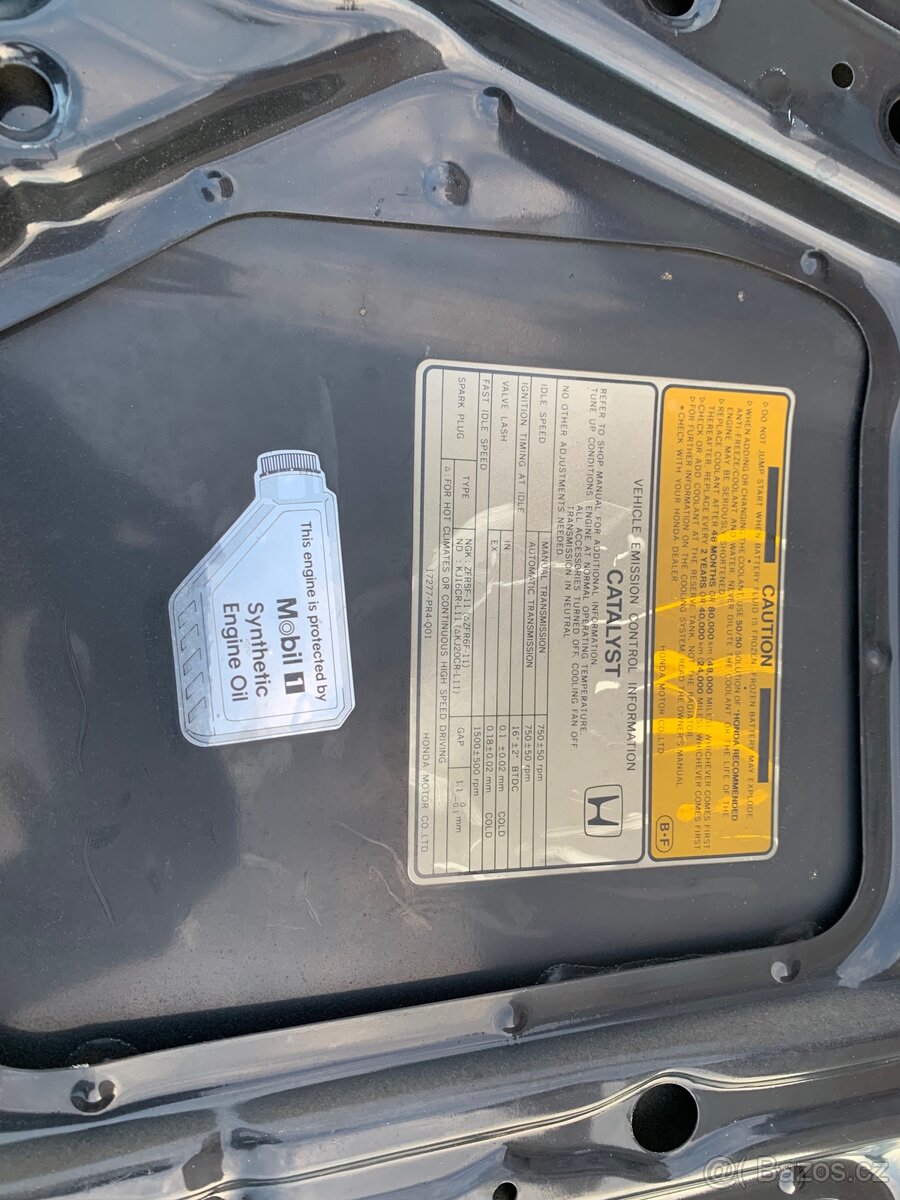 Honda integra origo přední kapota - 4