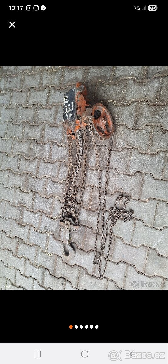 Řetězový kladkostroj BRANO - 4