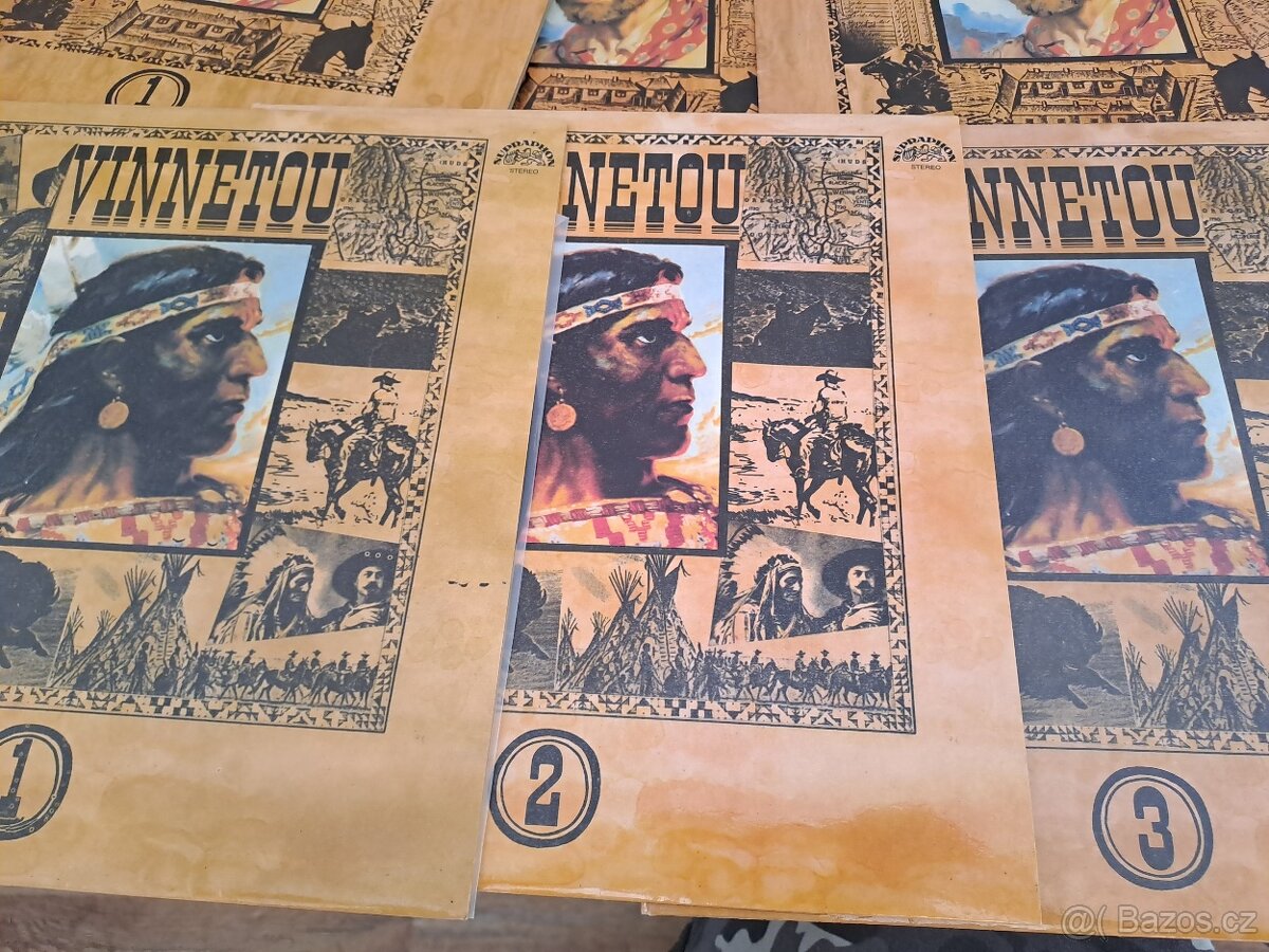 LP - Hrabě Monte christo - Rozmarné léto - Vinnetou - 4