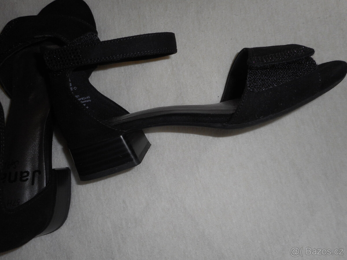 Černé sandály - 4