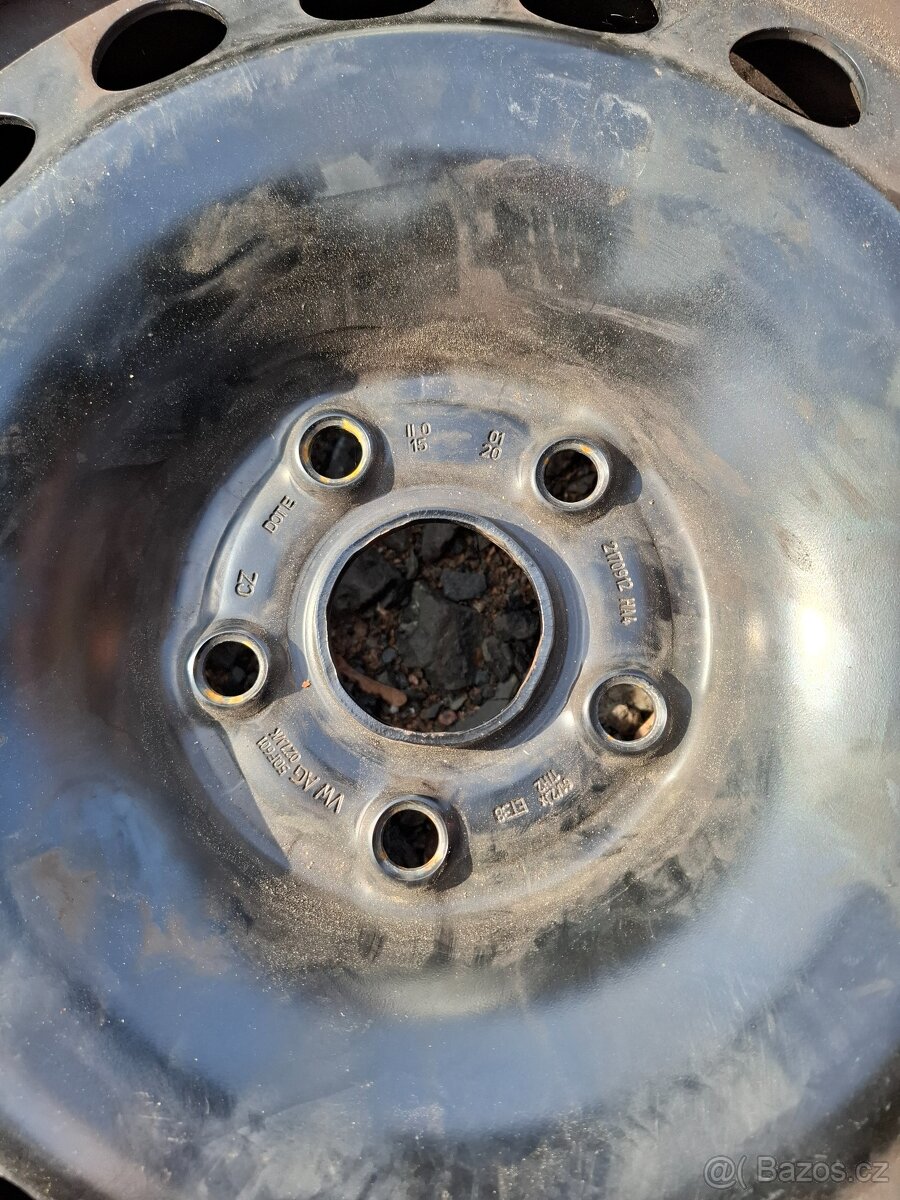 Plechový disk Vw Škoda Audi 5x112 6,5Jx17 - 4
