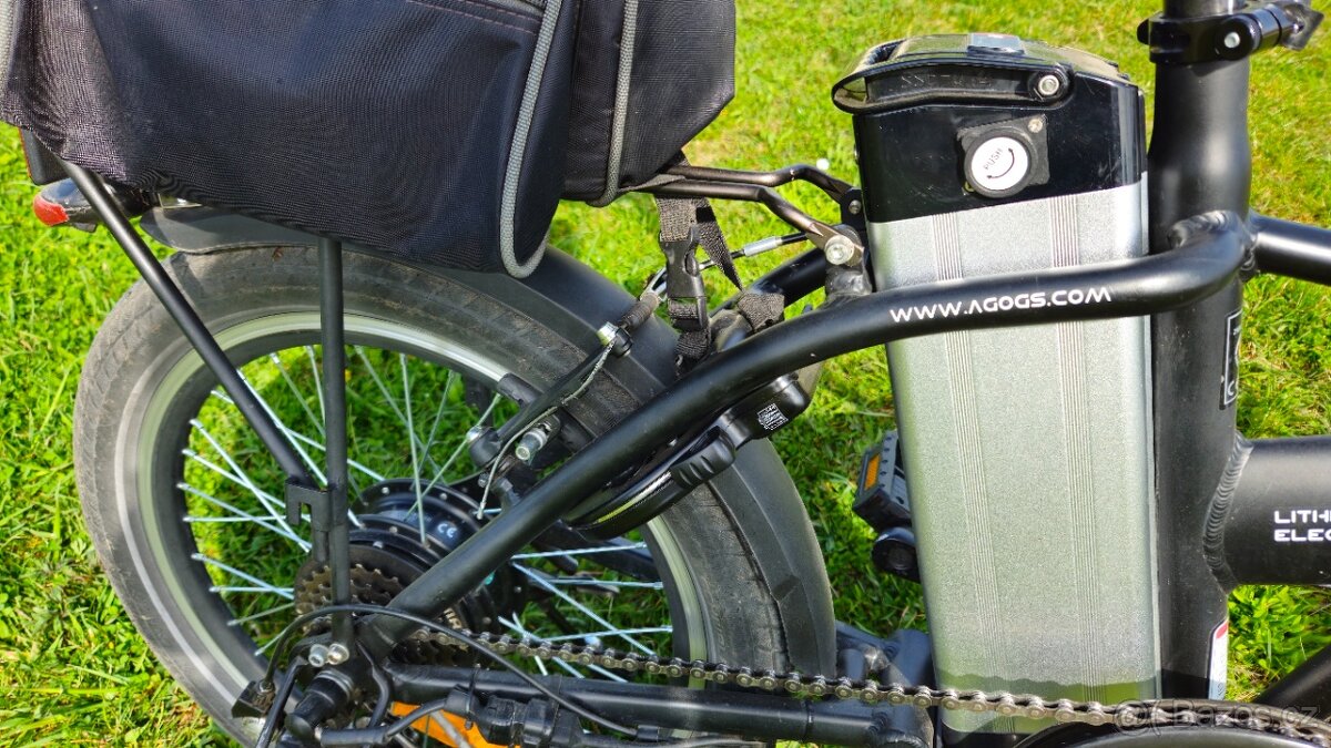 Prodám skládací elektrokolo agoogs barac - 4