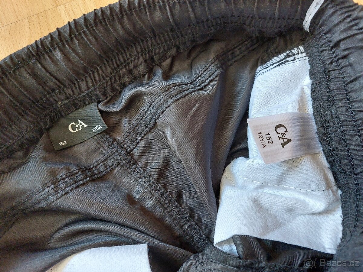 Nové kraťasy, šortky, 2pack, vel. 152, cena celkem - 4