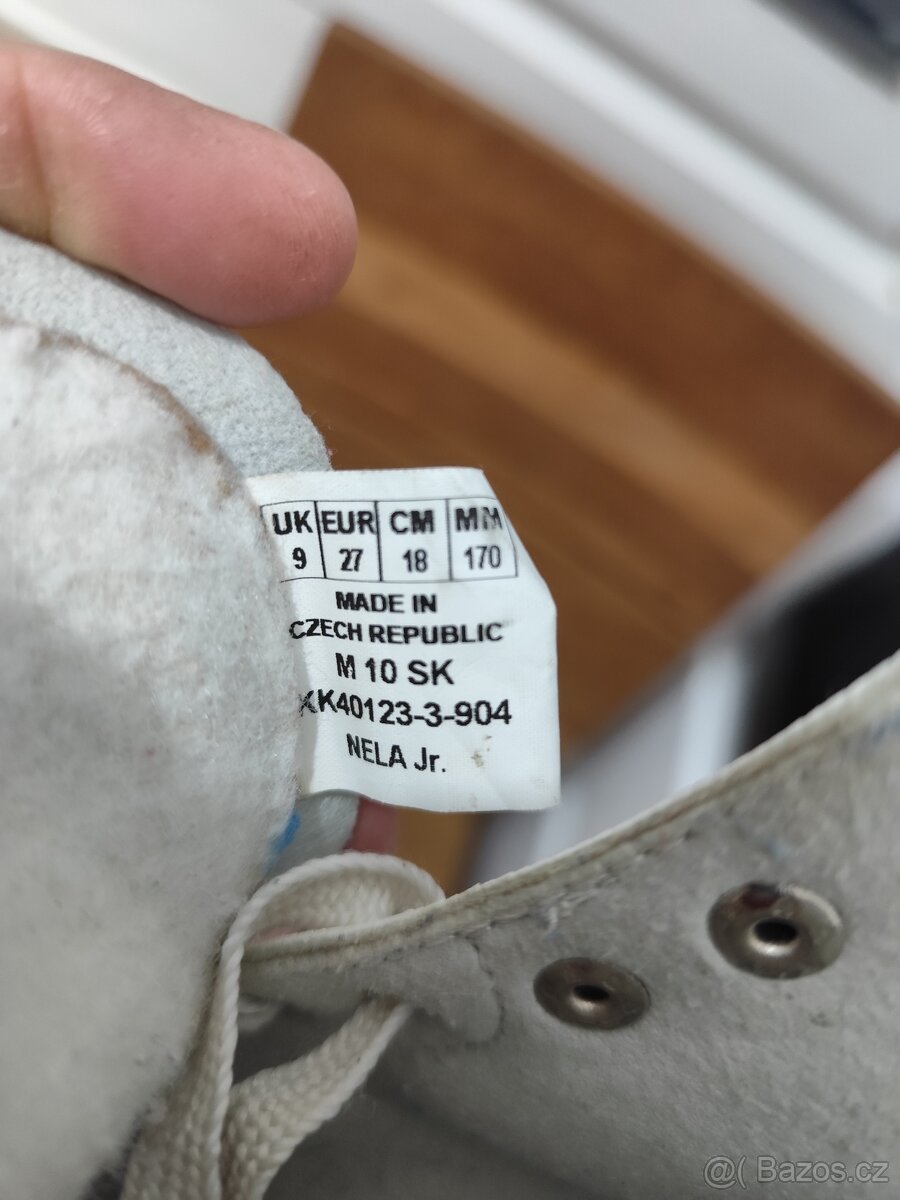 Dívčí lední brusle Botas velikost 27 - 4