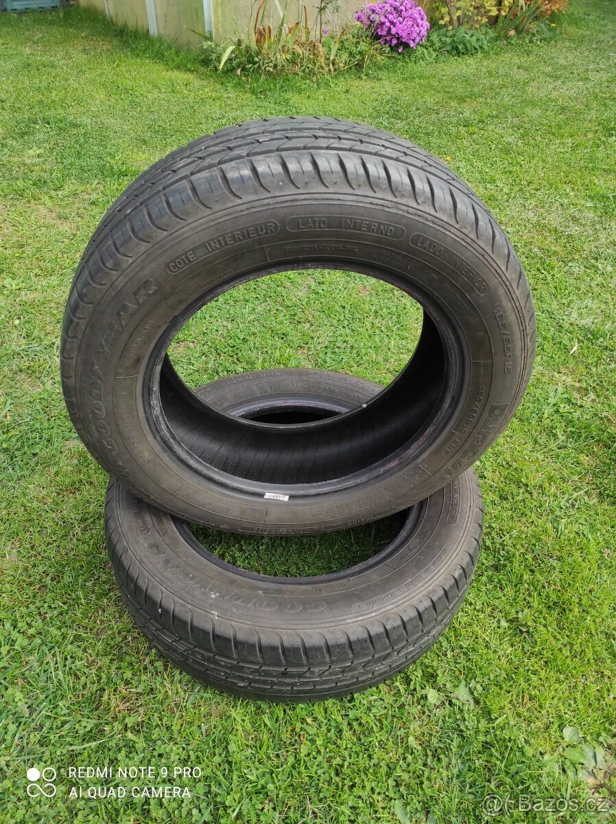 Prodám letní pneu Goodyear - 4