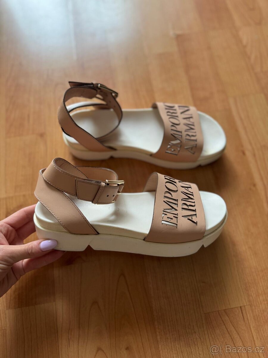 Emporio Armani sandály - vel. 36 - 4