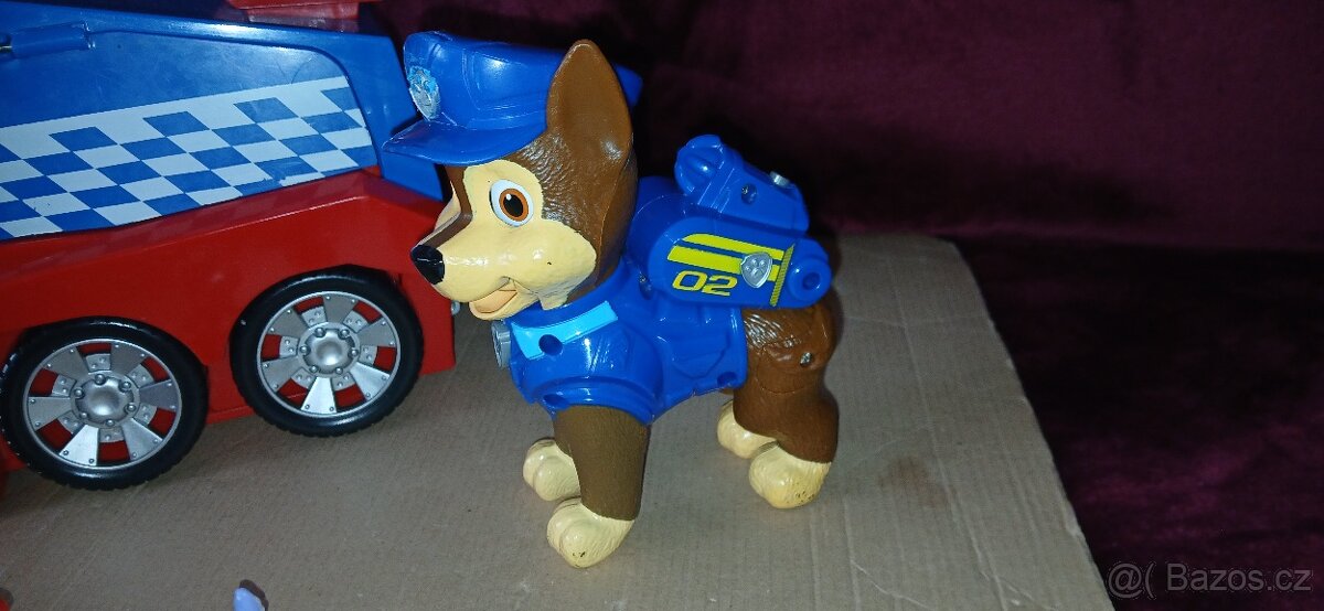 Tlapková patrola auto a figurky atd - 4