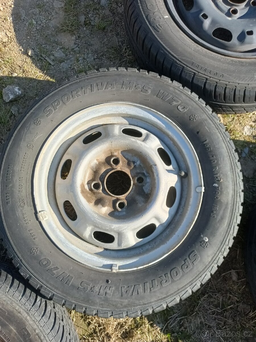 Kompletní kola 165/70R13 - 4