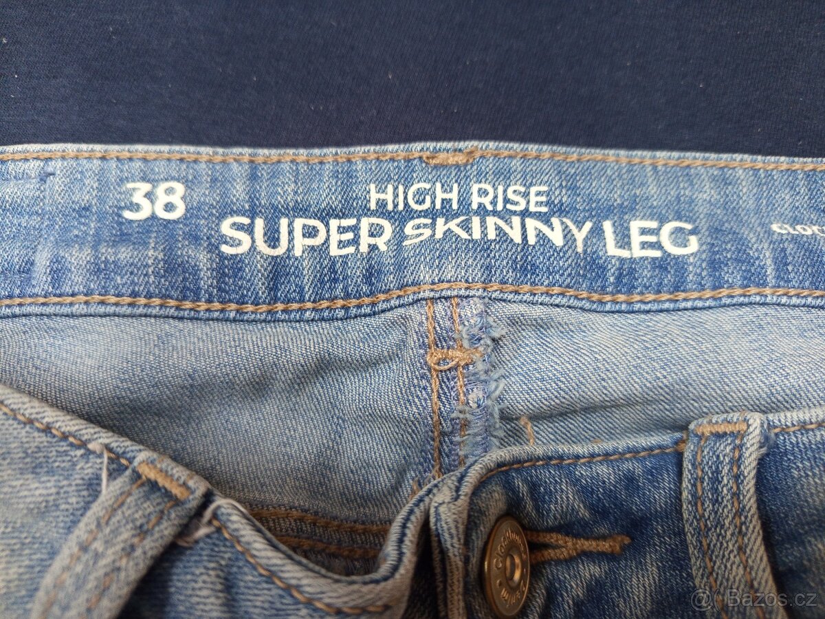 Super skinny džíny, vel. 38 - 4