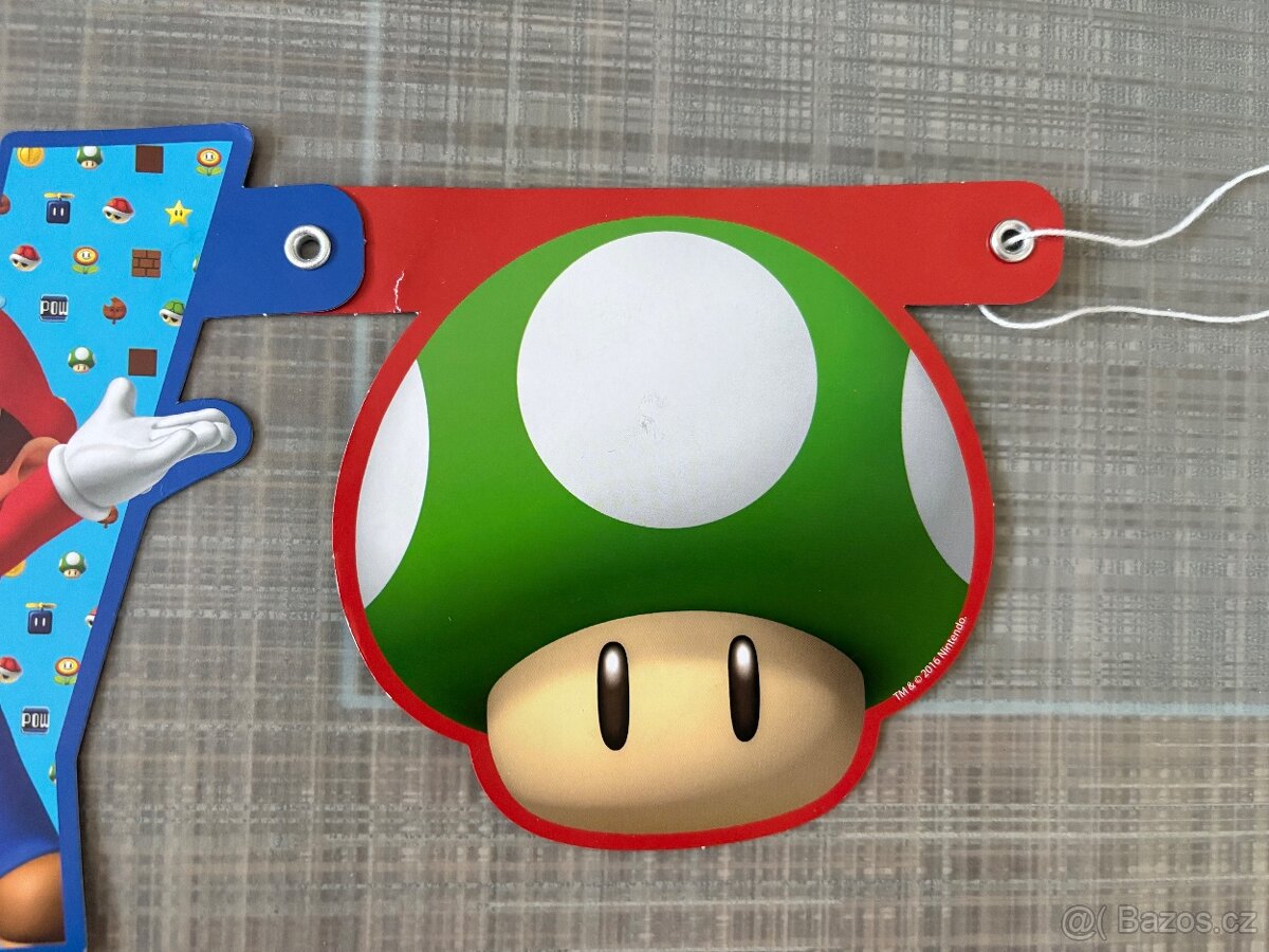 Narozeninovy set Super Mario - 4