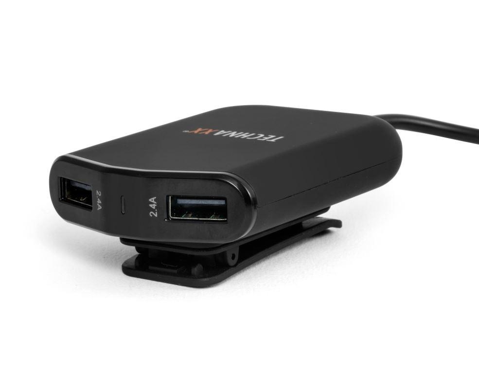 Technaxx Rodinná nabíječka do auta 4x USB (4x max. 2,4A), (T - 4