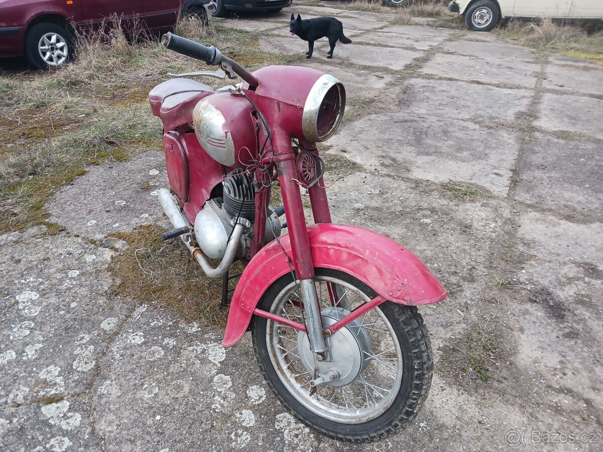 Jawa, čz 125,175 - 4