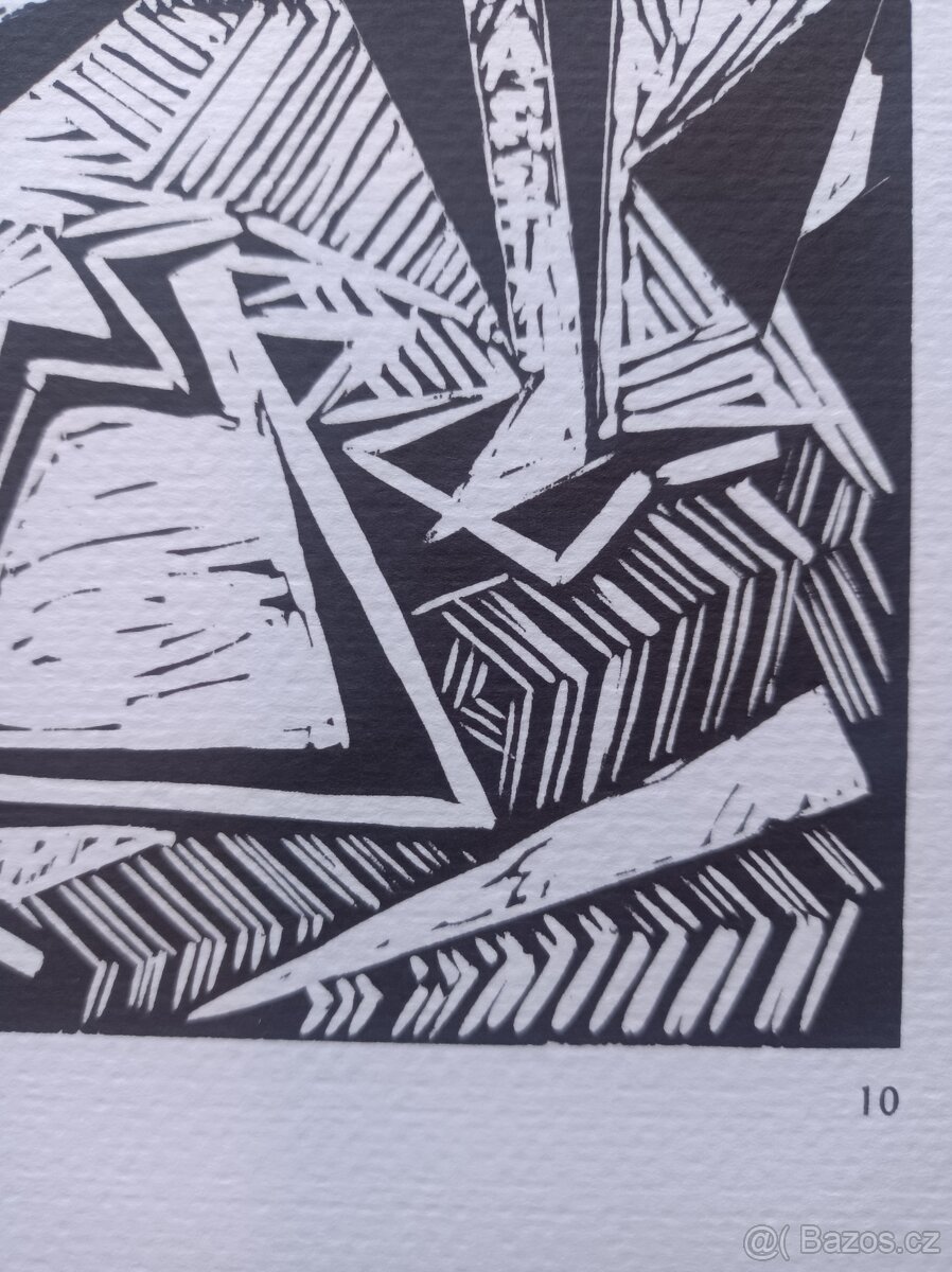 František Kupka - Čtyři příběhy bílé a černé - grafika č .10 - 4