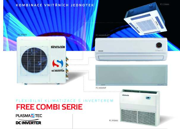 klimatizace SINCLAIR s tepelným čerpadlem vzduch-vzduch - 4