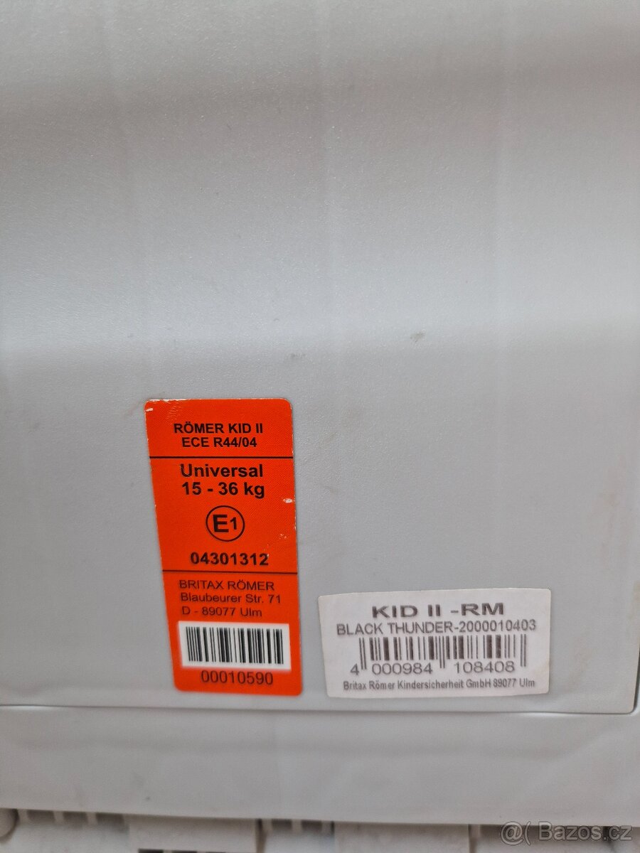 BRITAX ROMER Kid II Black - 4