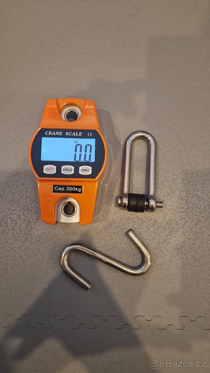Závěsná váha nosnost 300 kg, kovová - 4