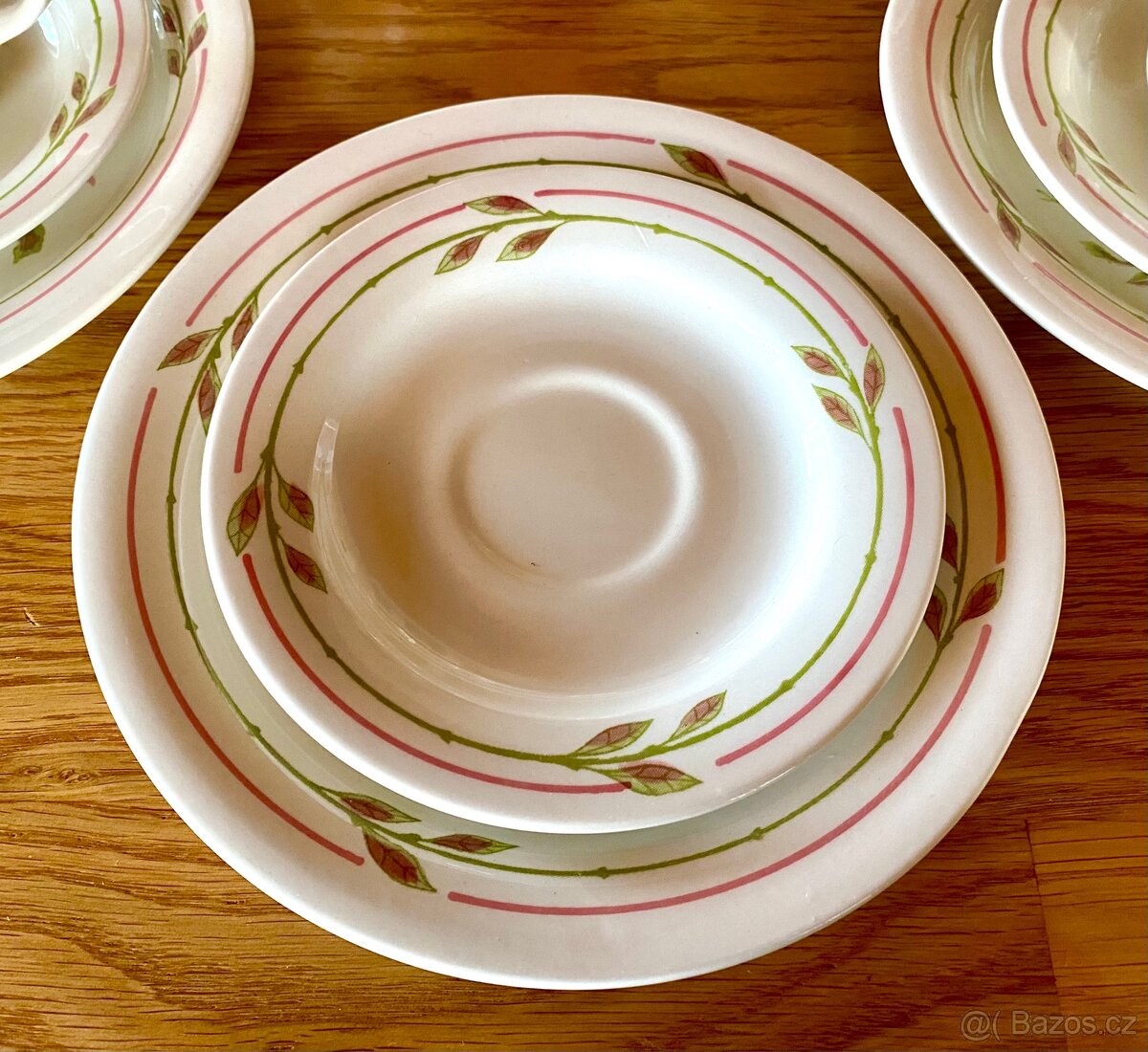 Starý krásný anglický snídaňový porcelán - 4