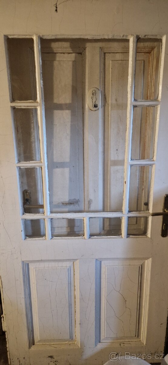 Dveře - masiv (na renovaci) - 4