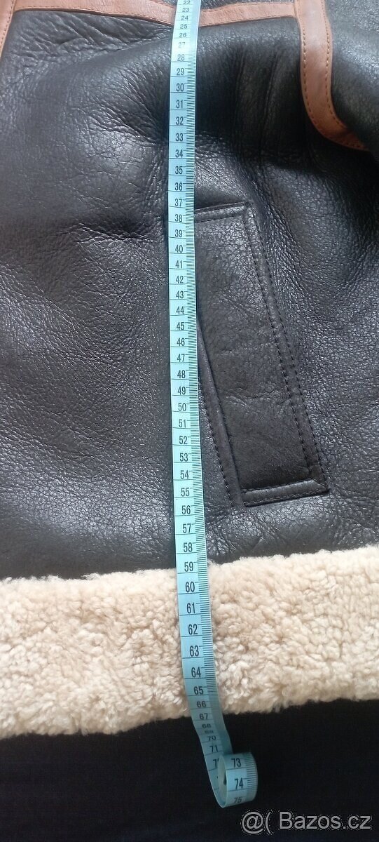 Pánská kožená bunda pilotka Diesel - 4