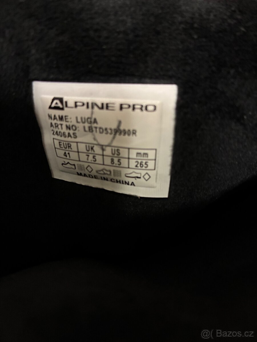 Zimní boty Alpine Pro vel.41 - 4