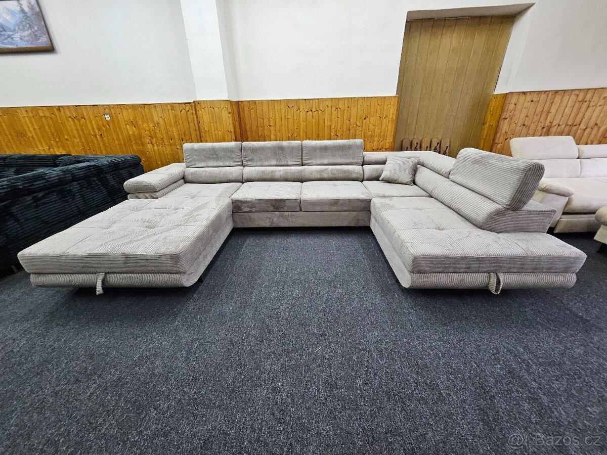 SEDACÍ SOUPRAVA TVARU - U - 4