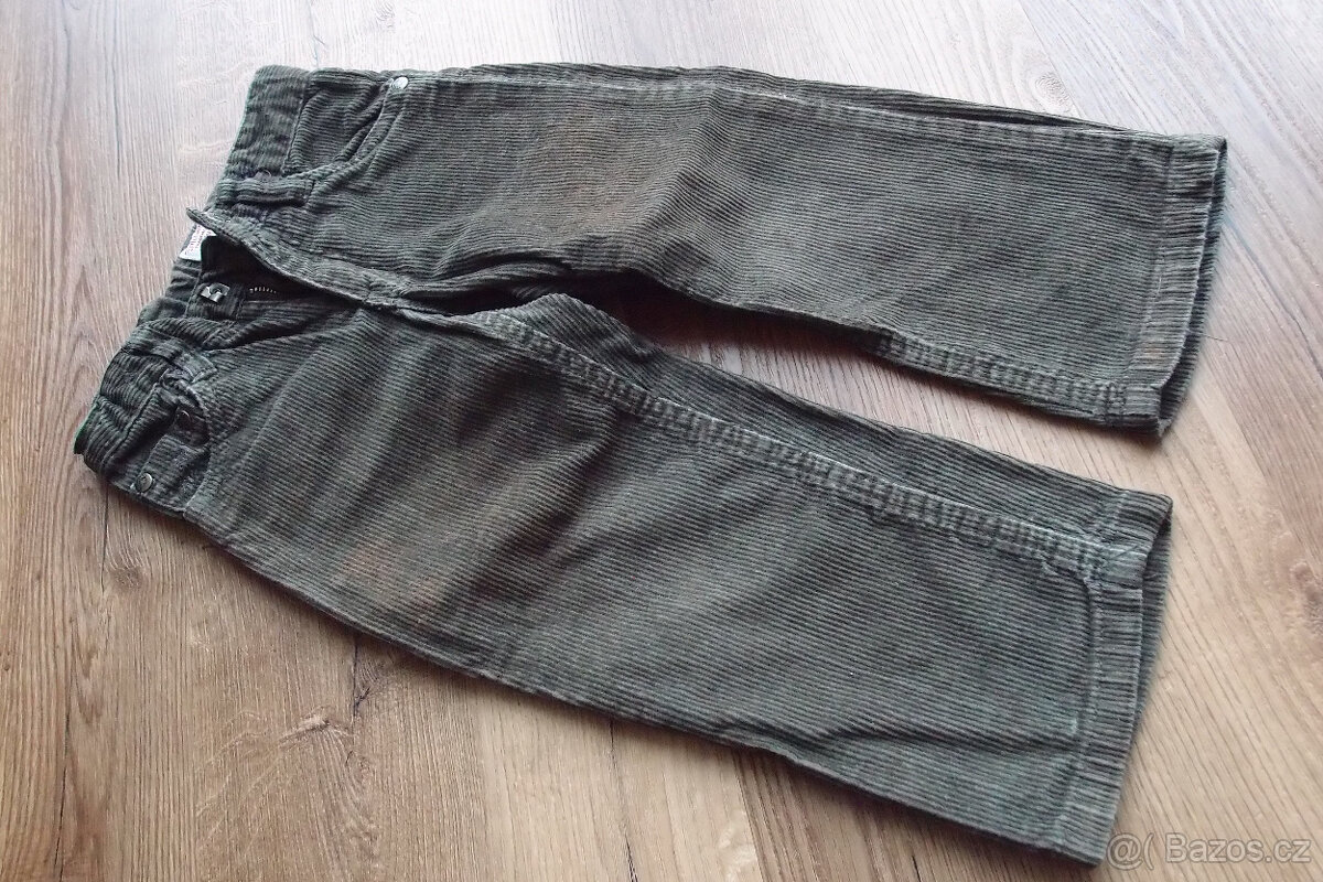 3x kalhoty 86/92 - 4