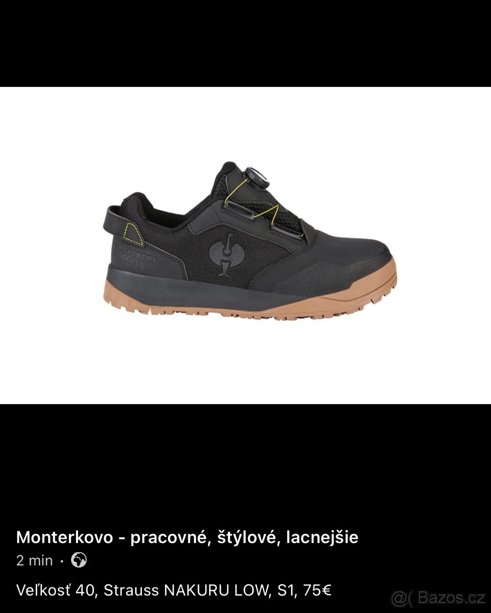 Pracovní boty MIX velikost 40 - 4