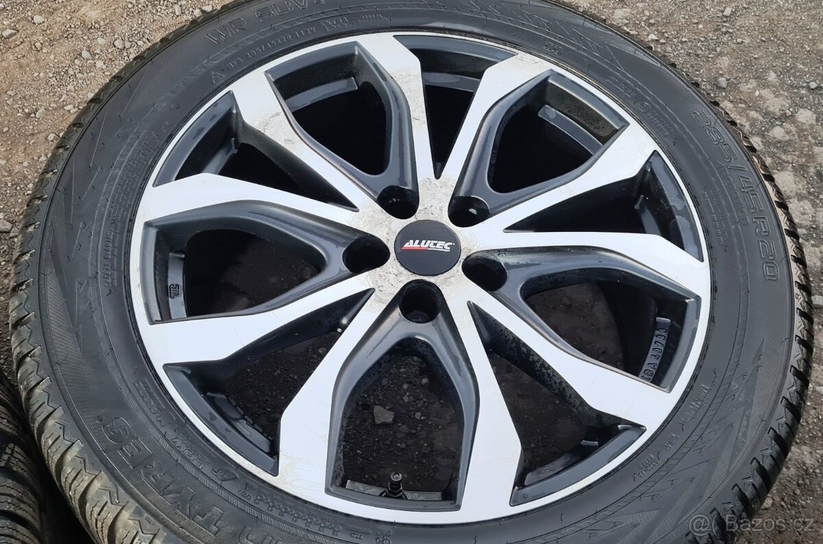 Zimní Alu Audi Q7 4M 5x112, Nokian 285/45R20 - 4