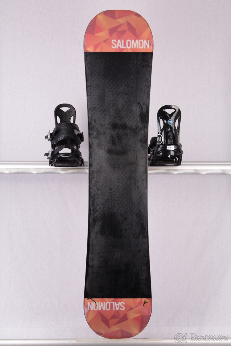 Použity snowboard SALOMON WILD CARD, červený - 4