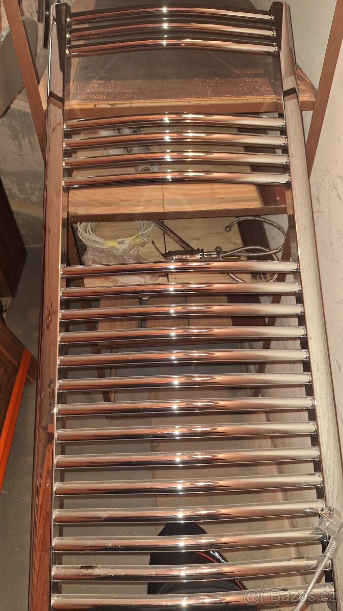 Elektrické topení - žebřík / chrom / nový / 50x113 / 300 w - 4