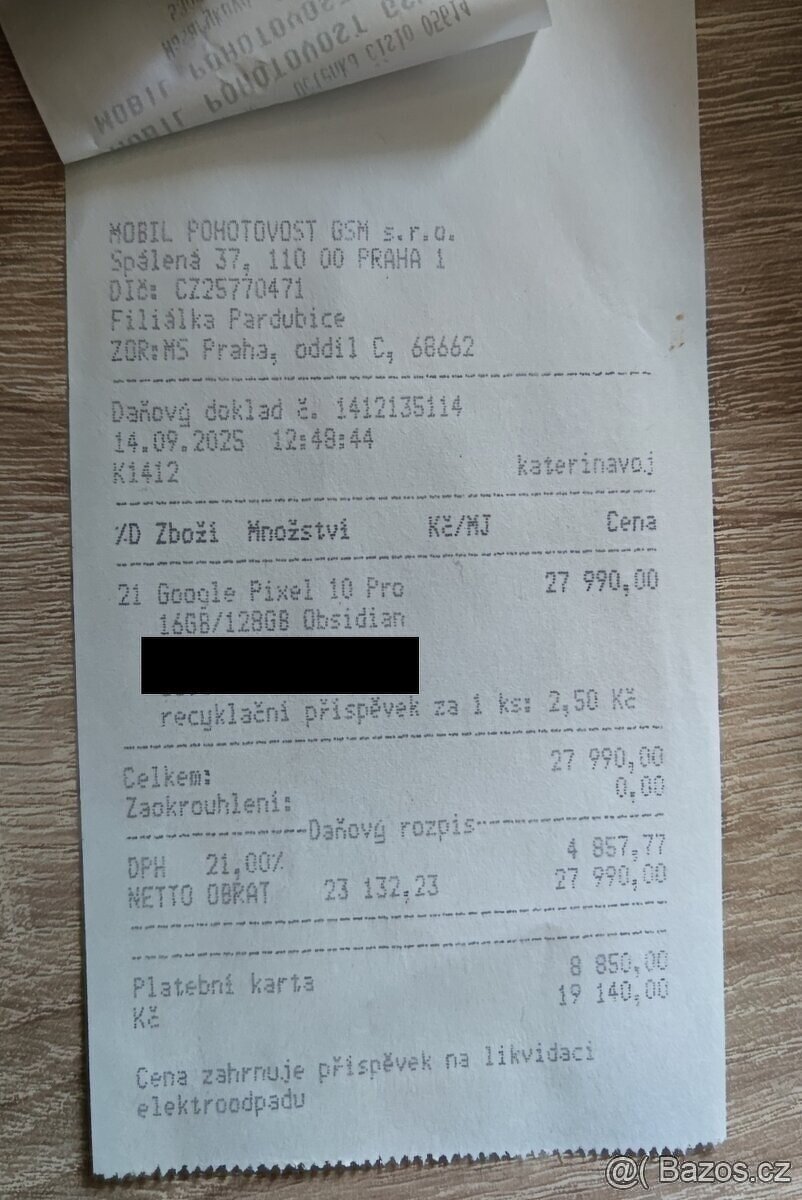 Google Pixel 10 Pro 128GB + (kryt, ochranné sklo) - 4