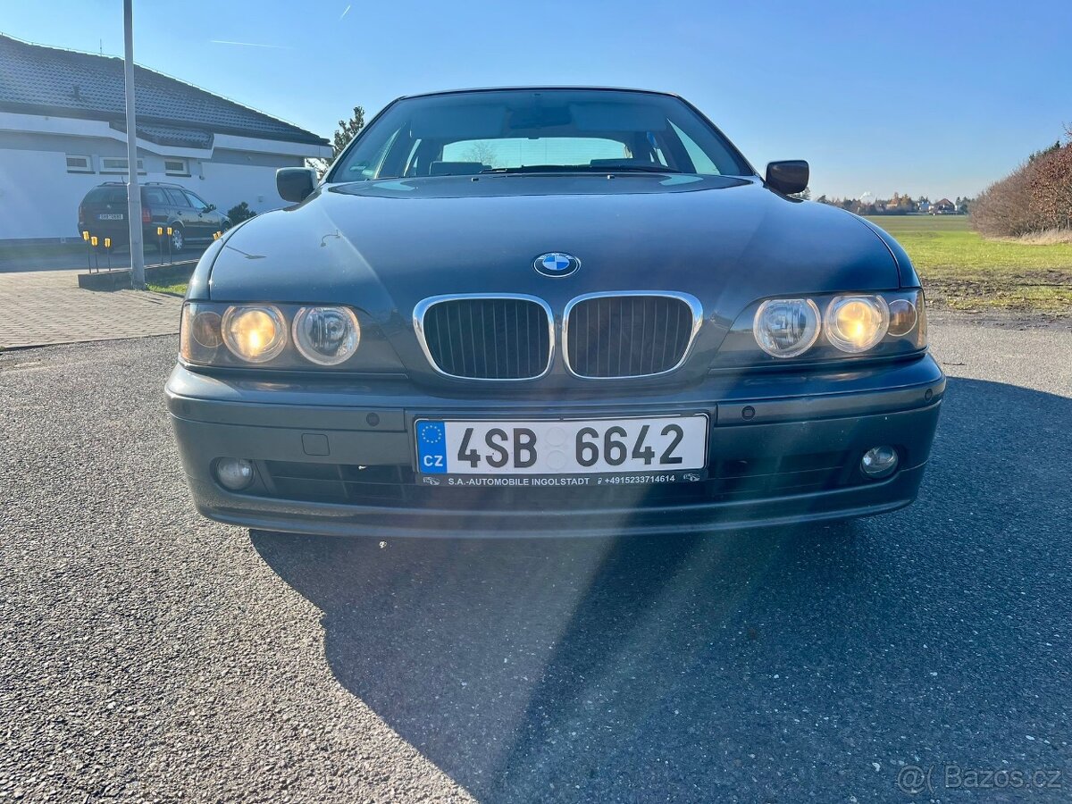Bmw 5 e39 525d 120kw sedan manuál r.v 2001 najeto 260tkm - 4