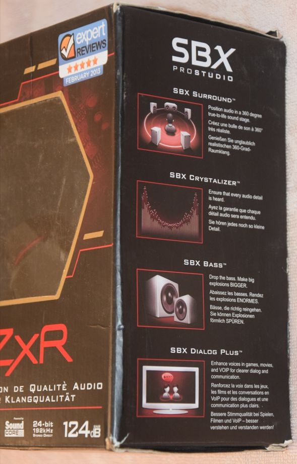 Creative Sound Blaster ZXR PCI-Express zvuková karta 5.1 - 4