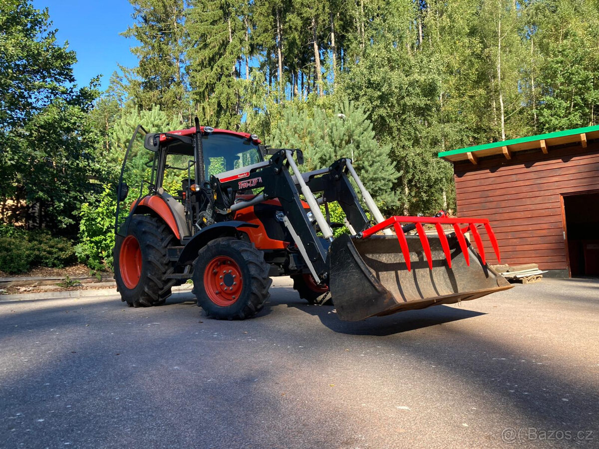 Drapák na hnůj lopaty na smykový nakladač - 4