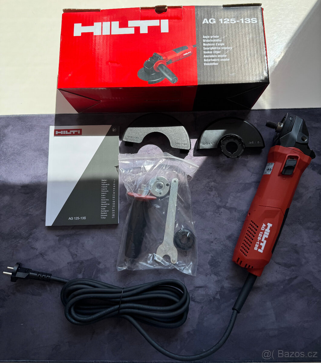 NOVÁ uhlová brúska Hilti AG 125-13S - 4