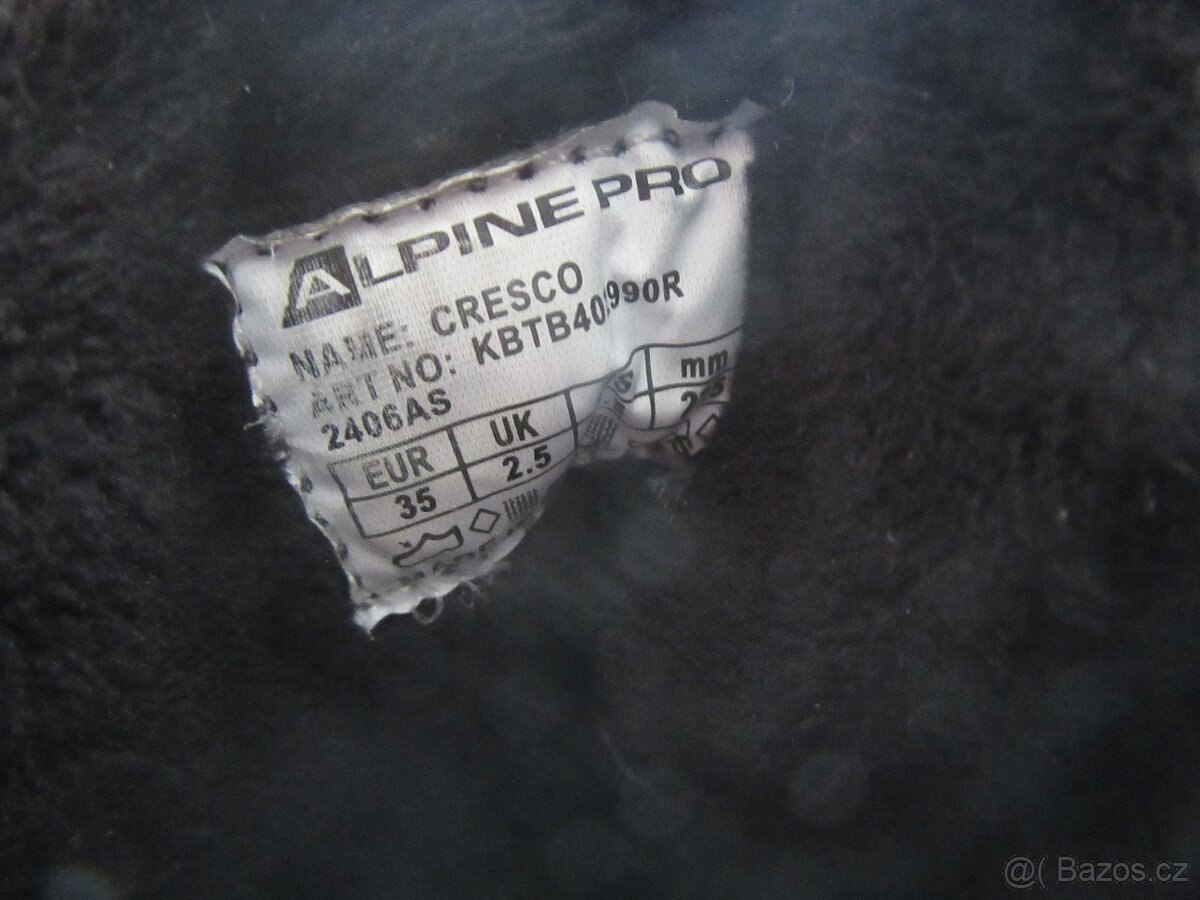 Dětské zimní boty Alpine pro - 4