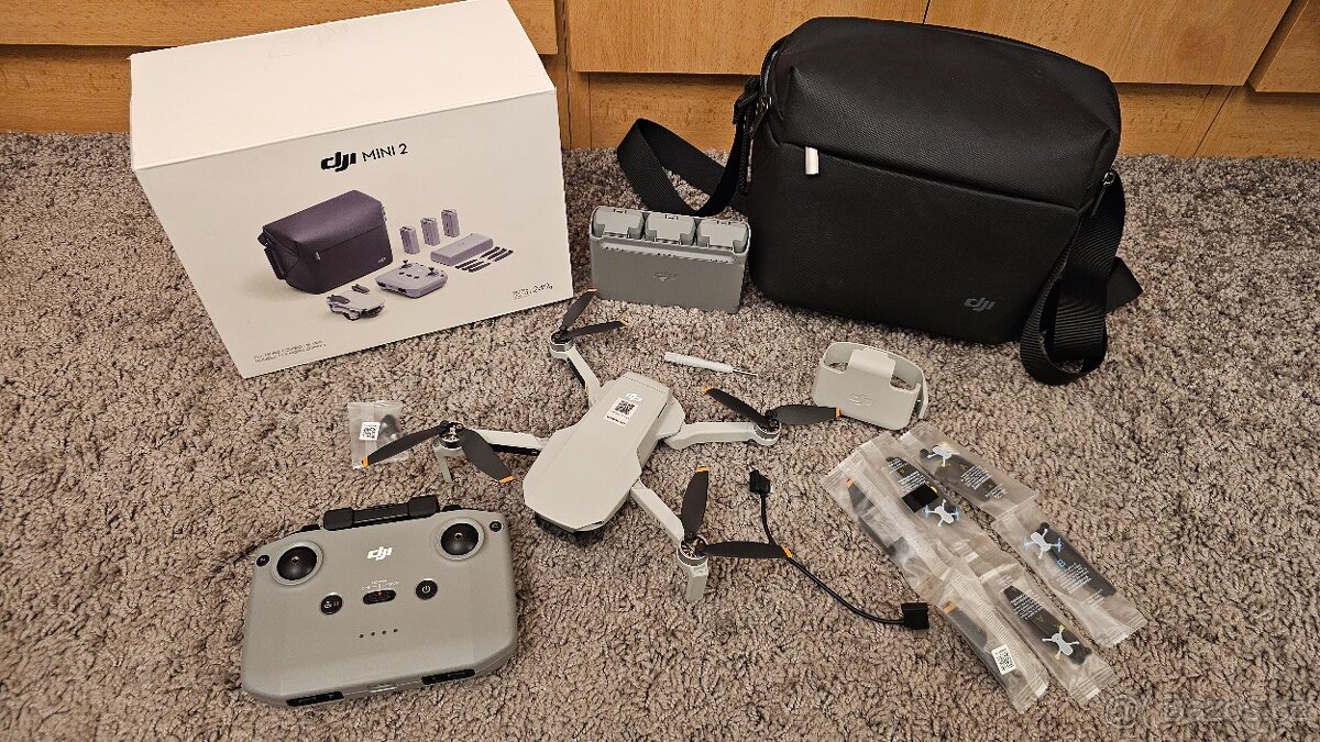 Prodám dron DJI MINI 2 FLY MORE COMBO - 4