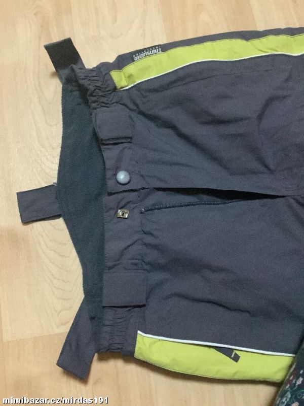 Šedé šusťákové kalhoty zn. ALIVE - 4